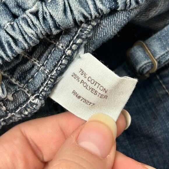 Y2K Vintage MUDD Denim Corset Top Womens Small Bustier Indie Sleaze Cowgirl Zip - Picture 5 of 5